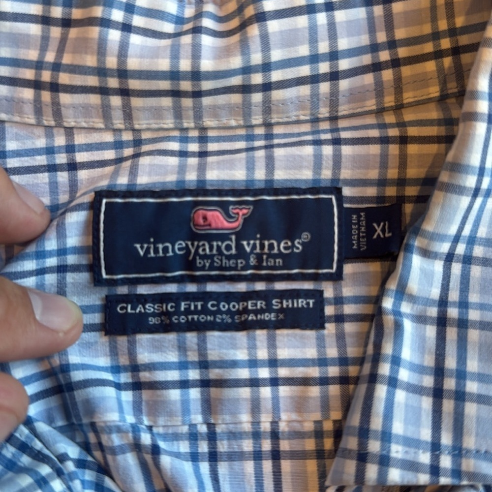 Men’s Vineyard Vines Long Sleeve Button Down - Picture 4 of 4